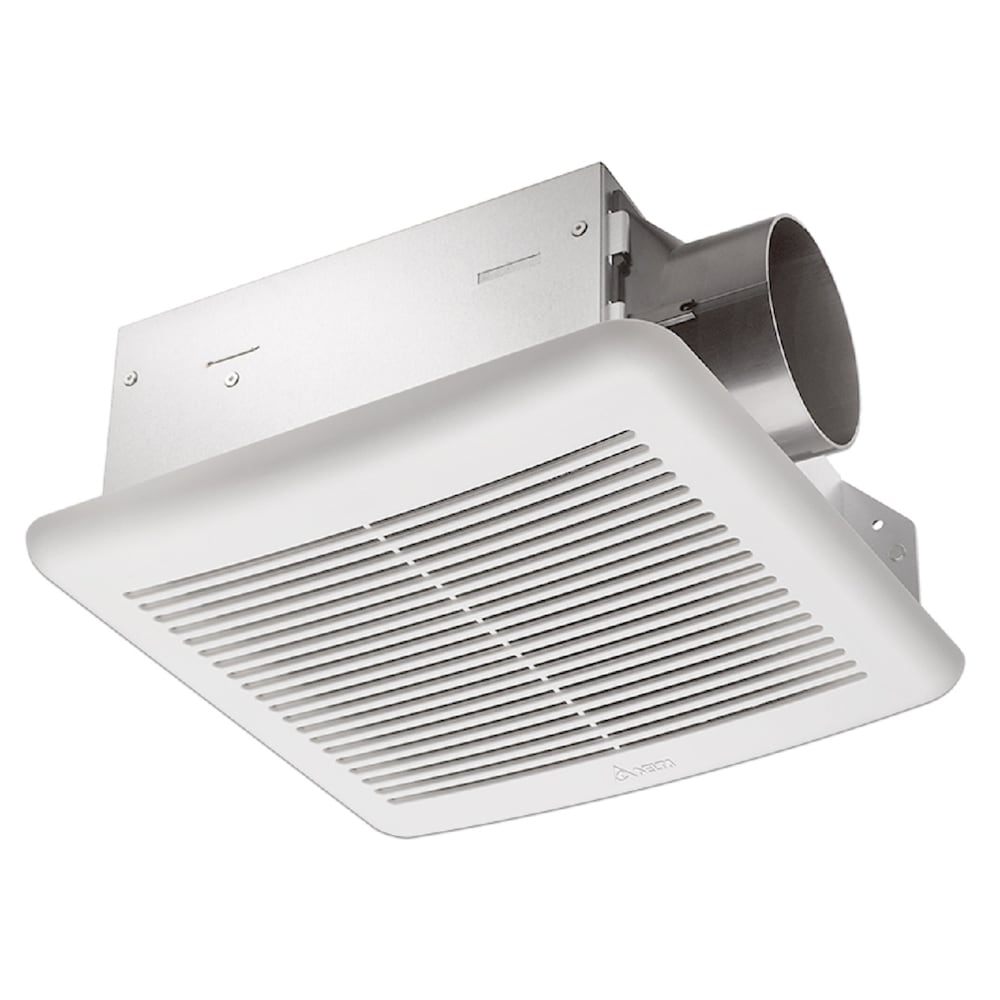 Slim 50 CFM Wall/Ceiling Bathroom Exhaust Fan, Energy Star