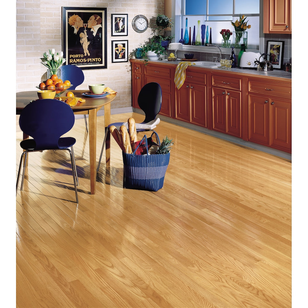 Sample Red Oak  Natural Hardwood flooring  3-1/4-inch x 6-inch