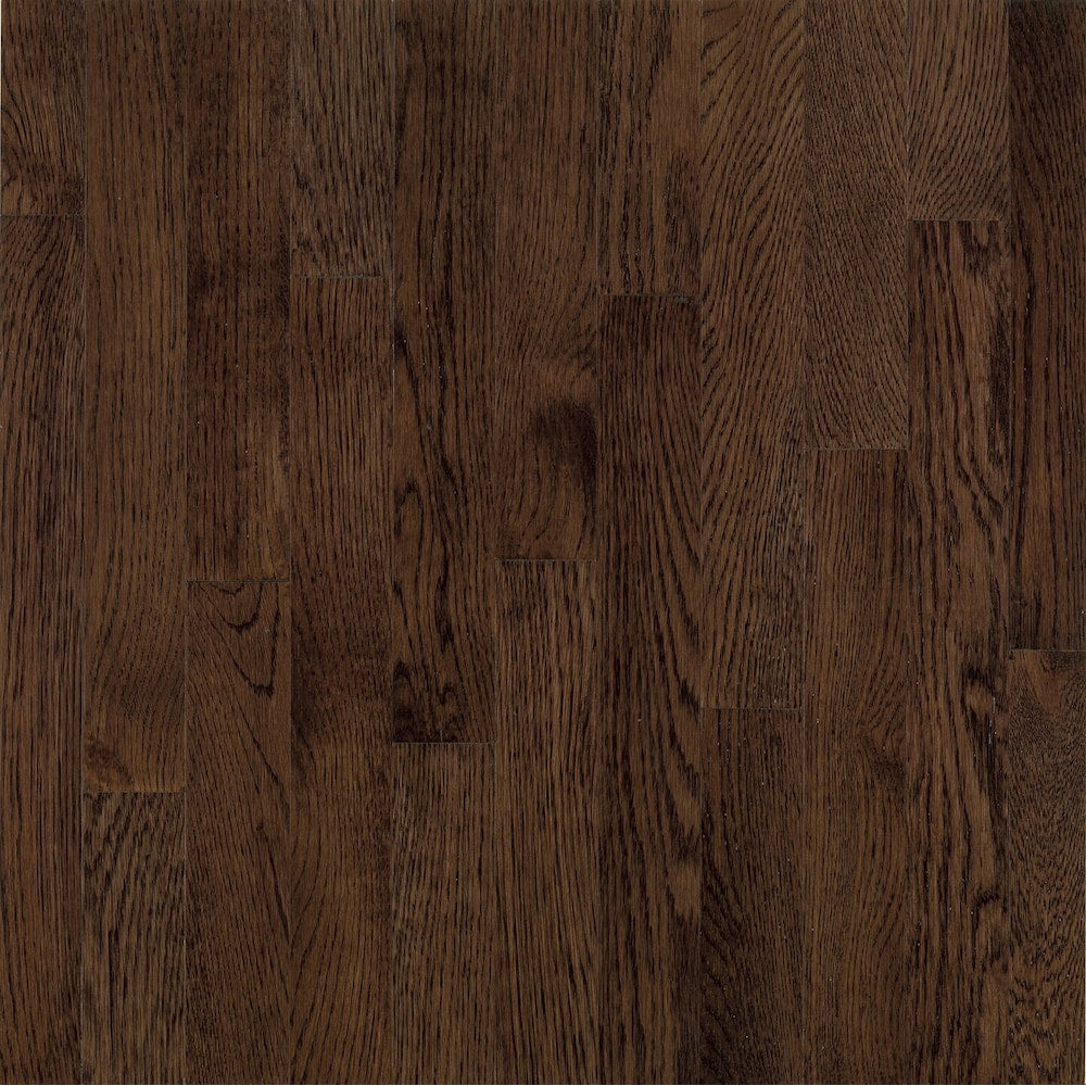 Échantillon de parquet contrecollé en chêne Barista Brown 5 pouces x 6 pouces