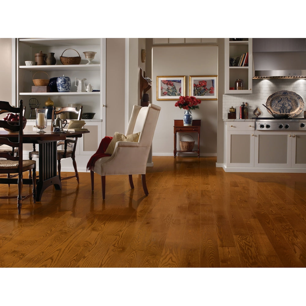 Sample White Oak Gunstock Hardwood Flooring  3 1/4-inch x 6-inch