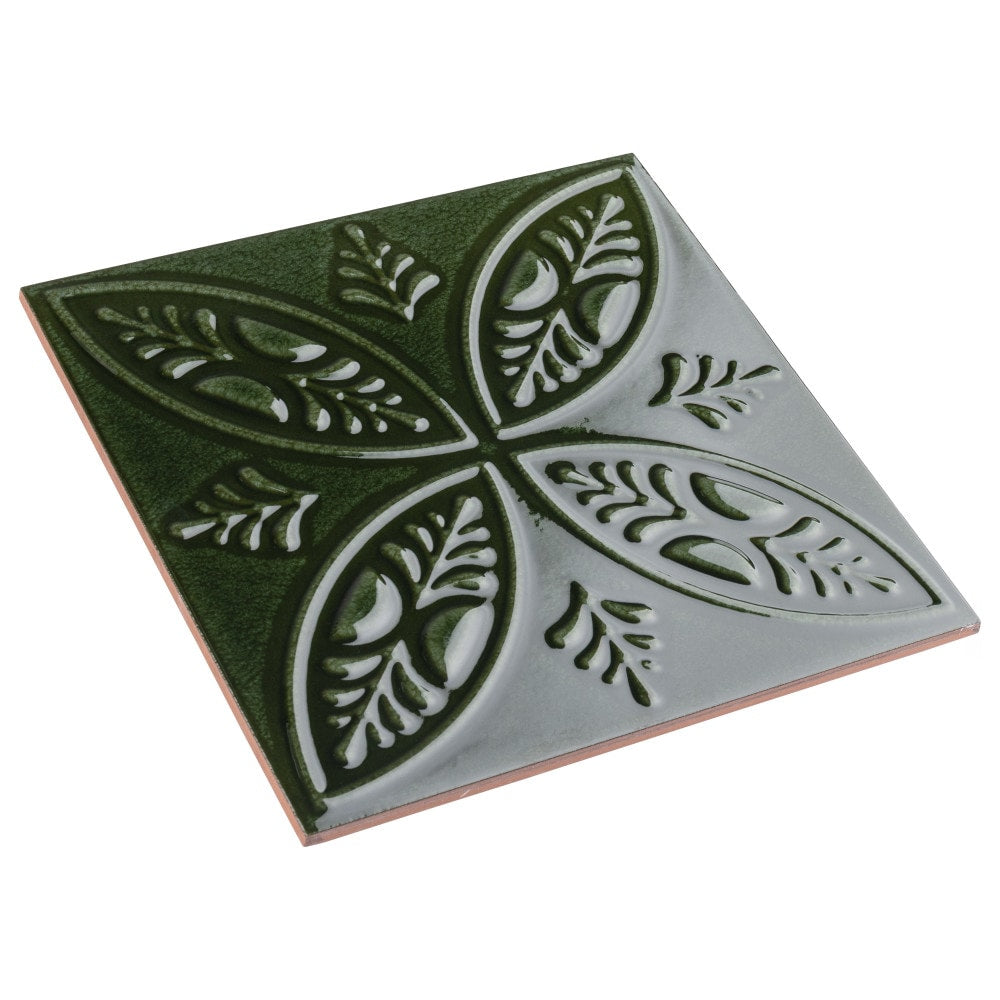 Carreaux muraux en céramique Trend Green de 7 7/8 po x 7 7/8 po (9,24 pi2/caisse)