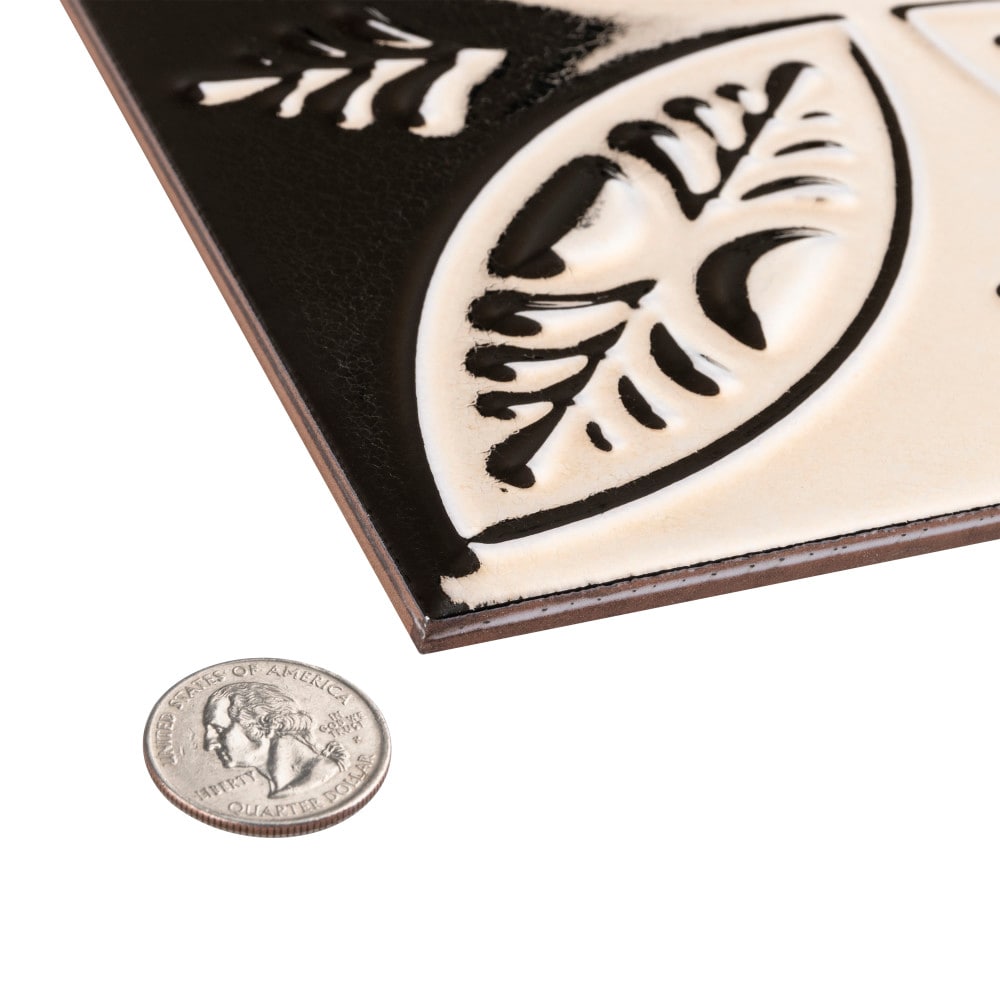 Carreaux muraux en céramique Trend Titanium de 7 7/8 po x 7 7/8 po (9,24 pi2/caisse)