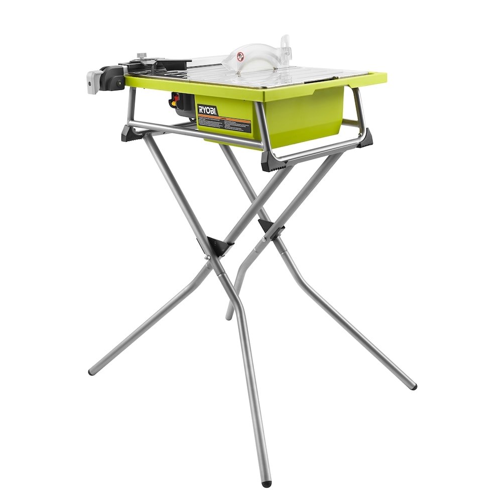 Scie à carrelage de table de 7 pouces, 4,8 A, avec support