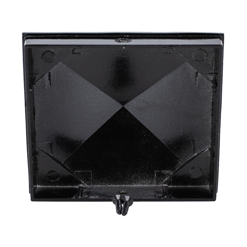 Aluminum Post Cap - 6x6, Black
