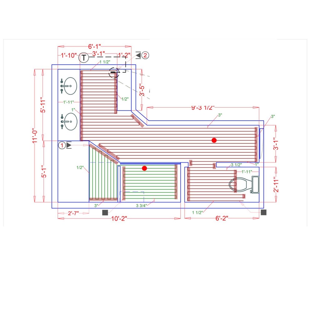 Cable Kit 275' with Strips & Non Programmable Thermostat (69 sq. ft) for Tile, Hardwood & LVT 240V
