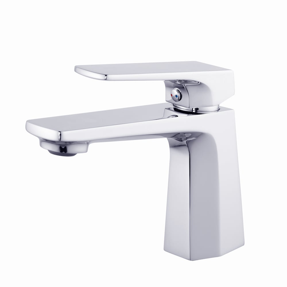 Ancona Single Hole Single-Handle Bathroom Faucet in Chrome