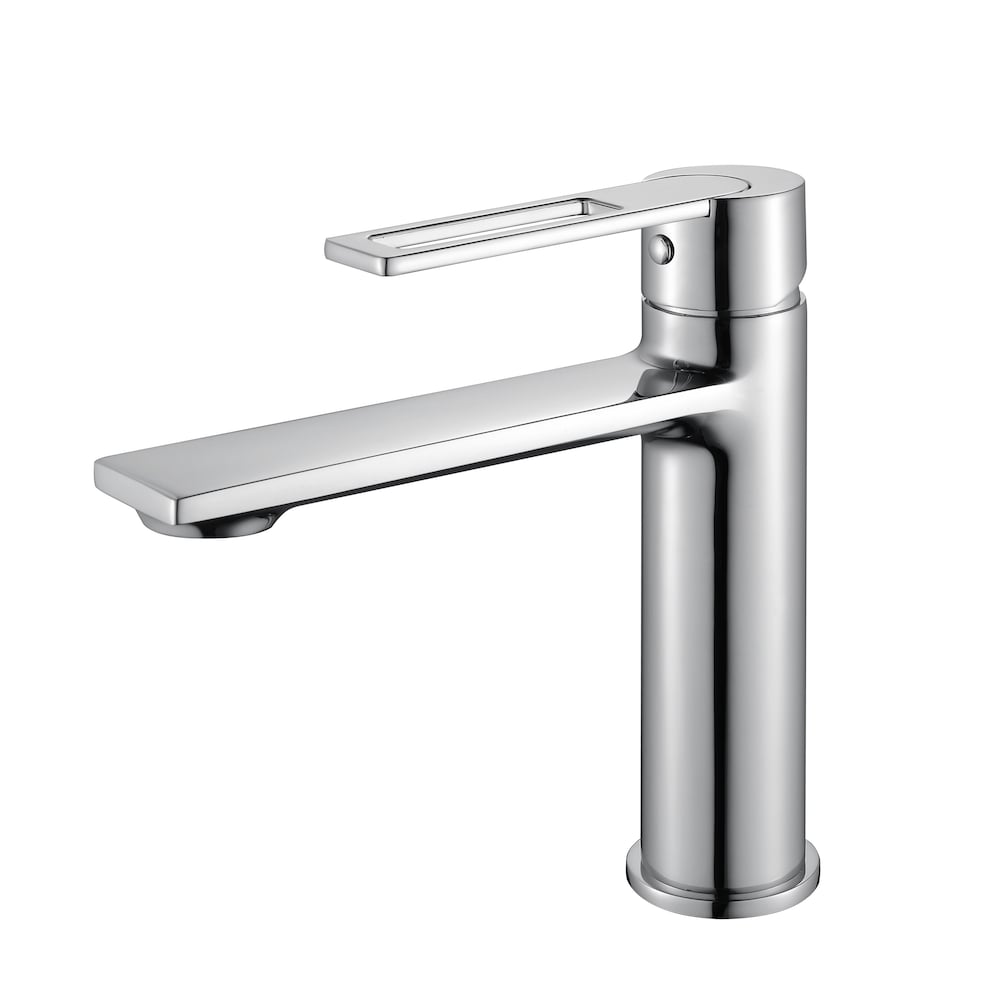 Nola Single Hole Single-Handle Bathroom Faucet in Chrome
