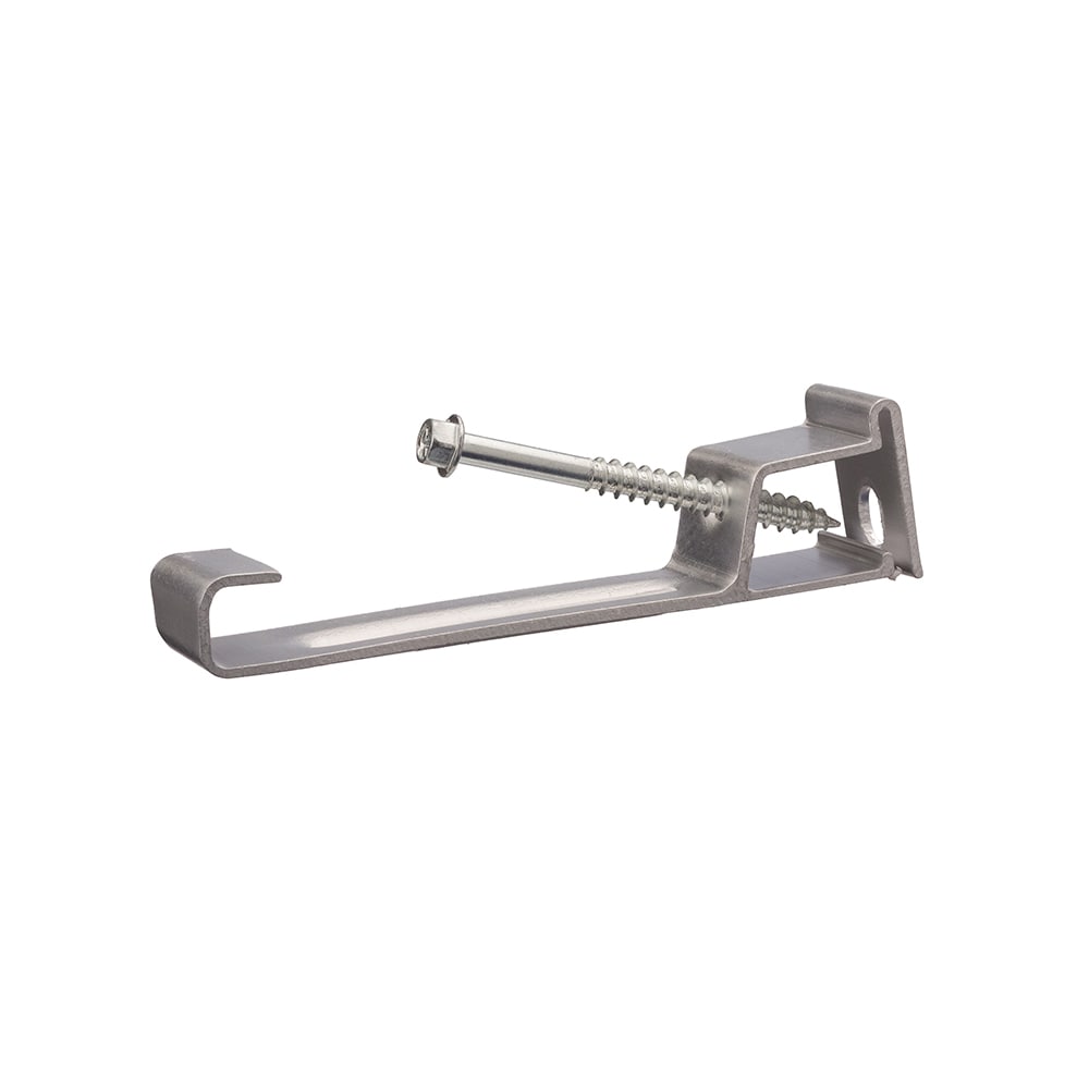 4-inch Aluminum Gutter (Eavestrough) Hanger Pre-Assembled with Screw Pro Pack (500 pieces)