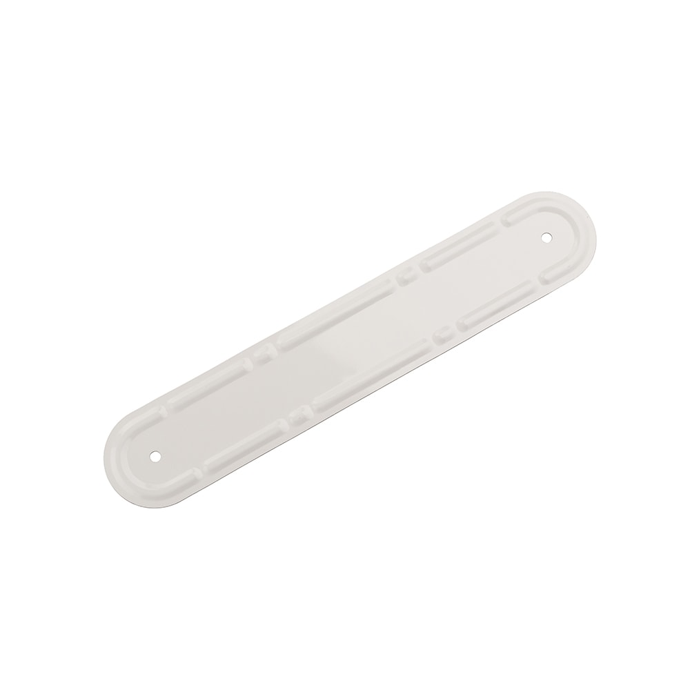 10-inch Aluminum Gutter (Eavestrough) Downspout Strap in White Pro Pack (100 Pieces)