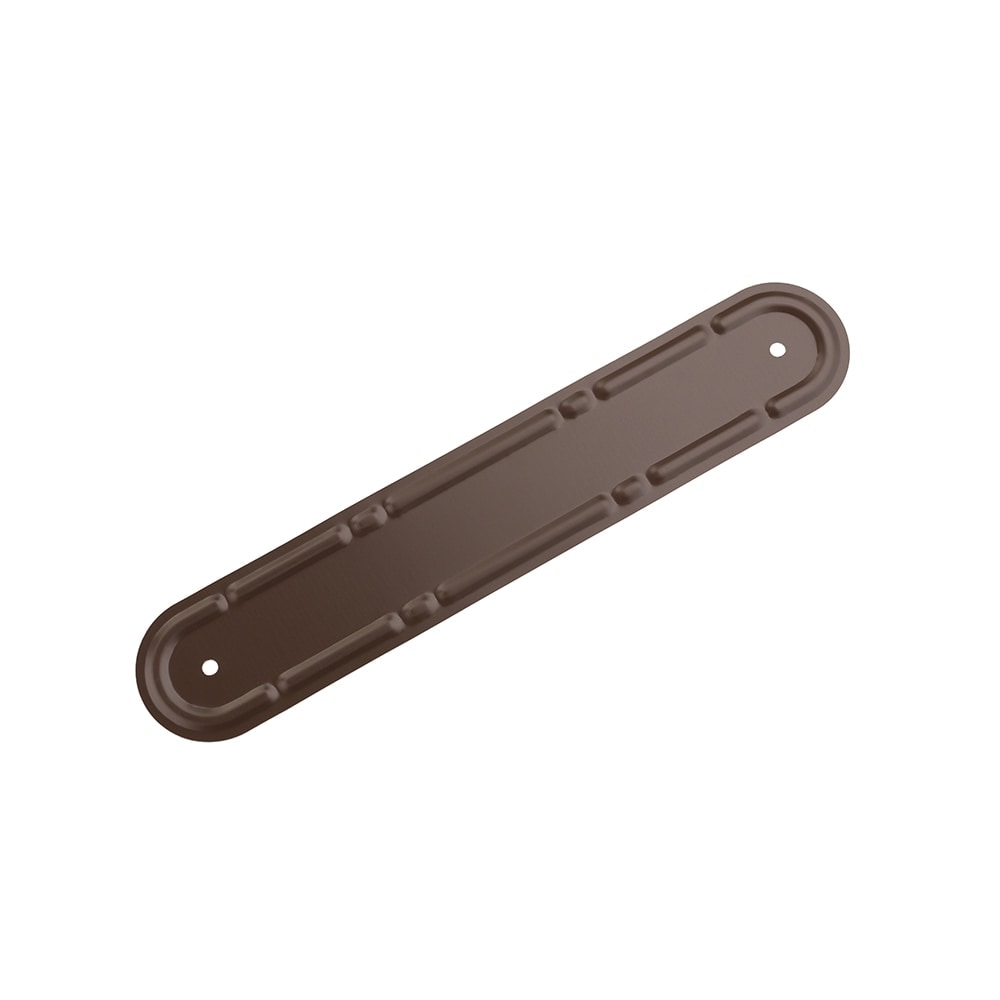10-inch Aluminum Gutter (Eavestrough) Downspout Strap in Brown Pro Pack (100 Pieces)