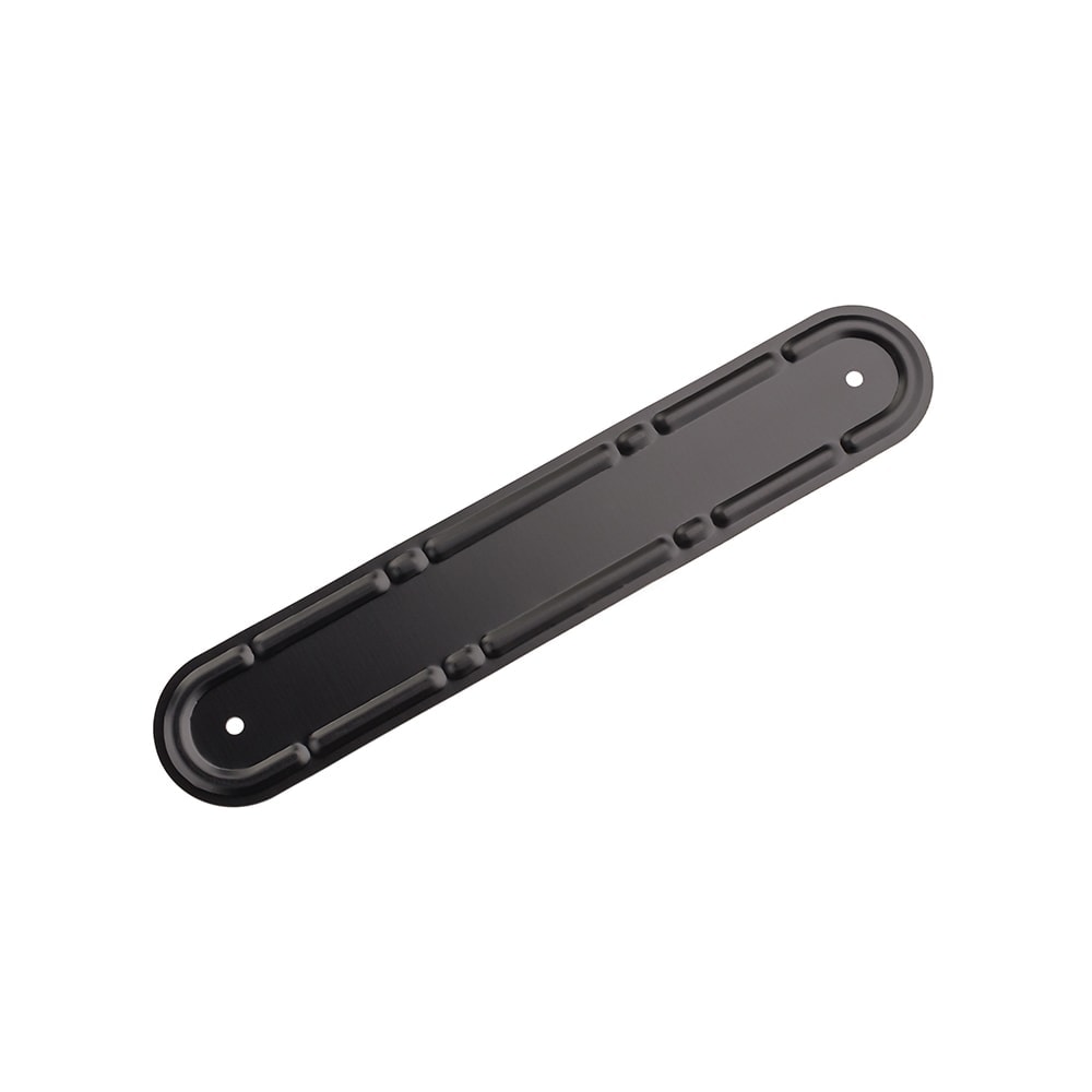 10-inch Aluminum Gutter (Eavestrough) Downspout Strap in Black Pro Pack (100 Pieces)