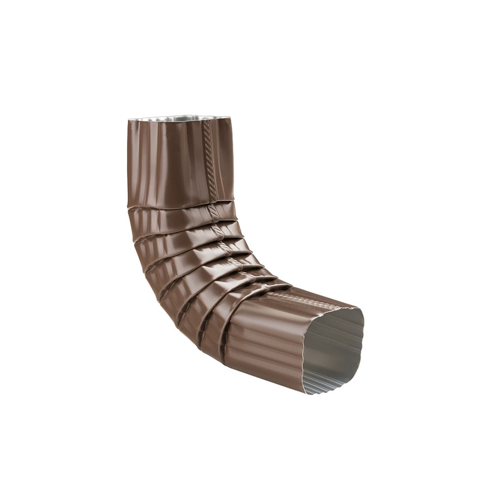 2-inch x 3-inch Aluminum Gutter (Eavestrough) Downspout A-Elbow in Brown Pro Pack (30 Pieces)