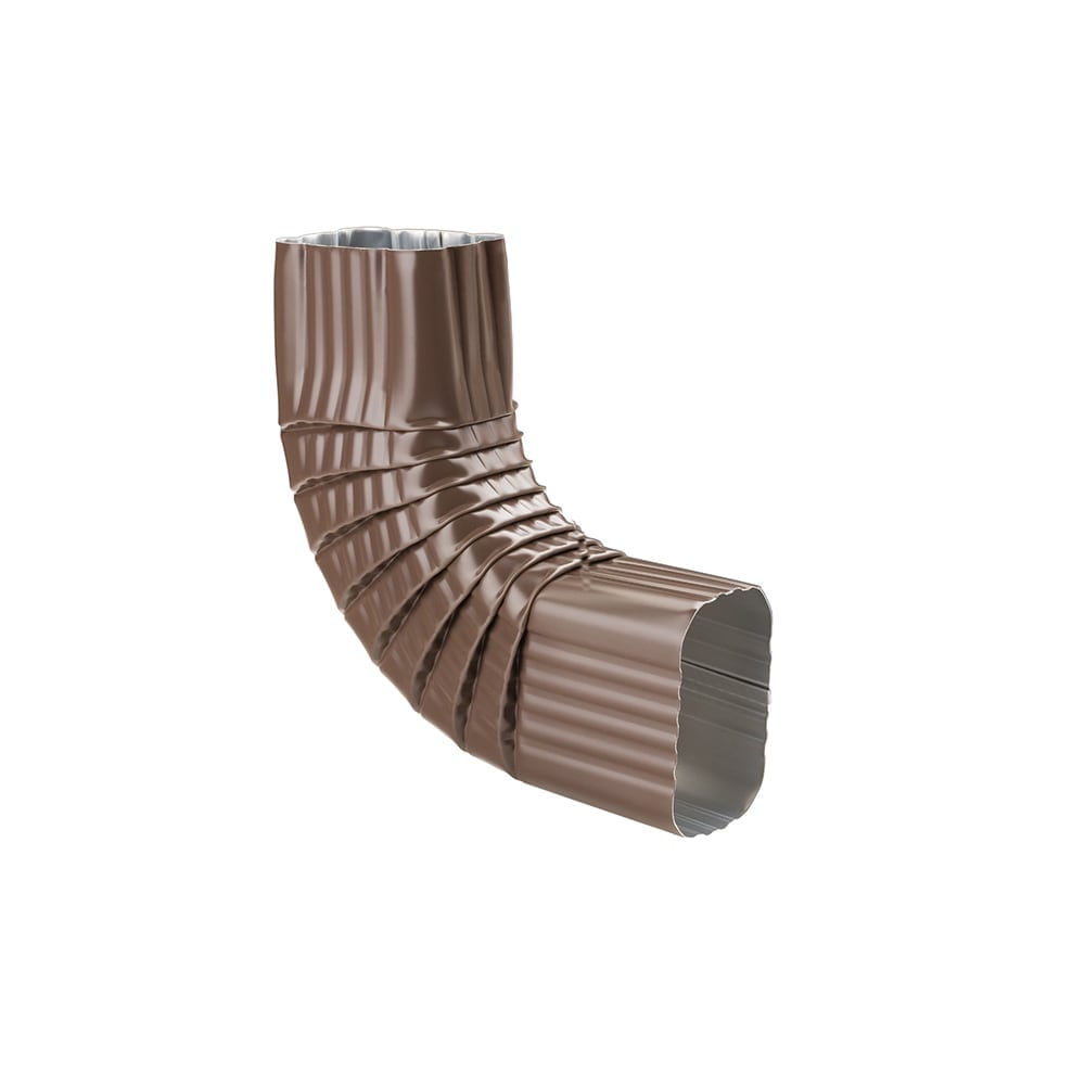 2-inch x 3-inch Aluminum Gutter (Eavestrough) Downspout B-Elbow in Brown Pro Pack (30 Pieces)