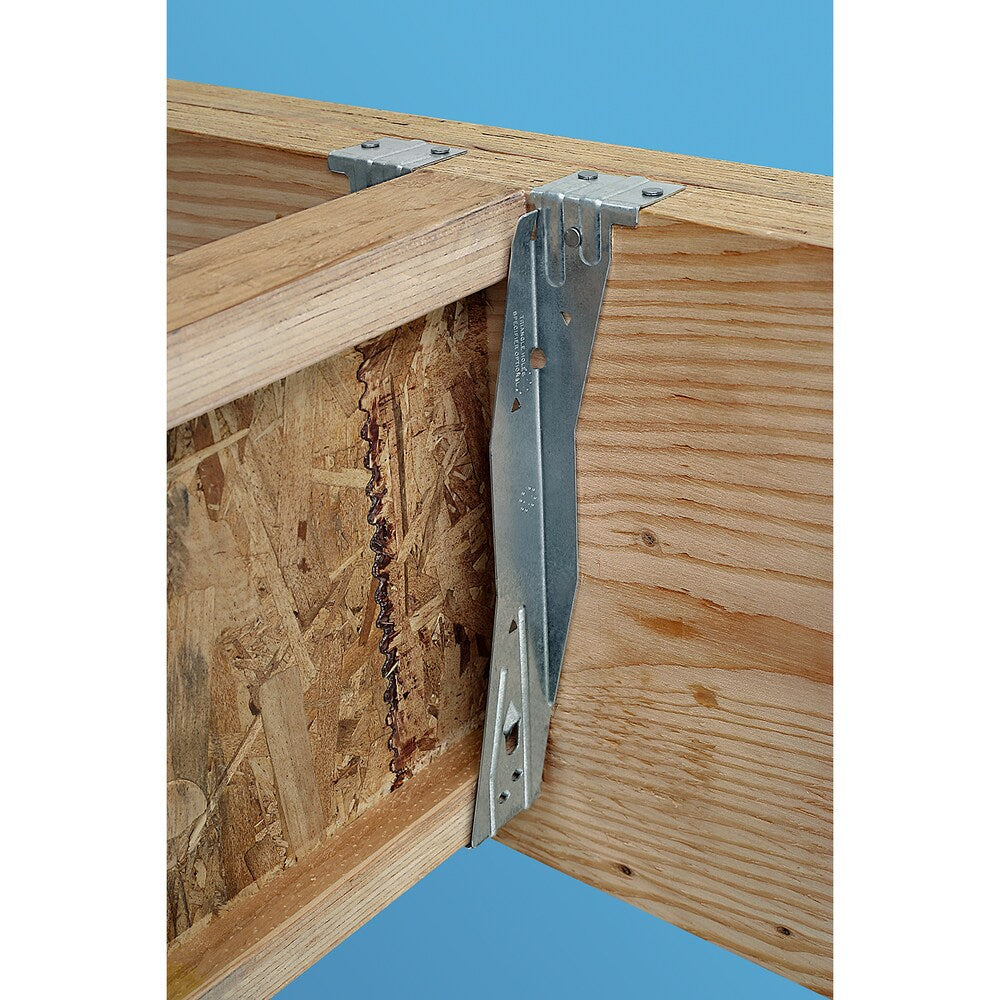 Étrier de solive à semelle supérieure galvanisé ITS pour bois d'ingénierie de 3-1/2 po x 11-7/8 po