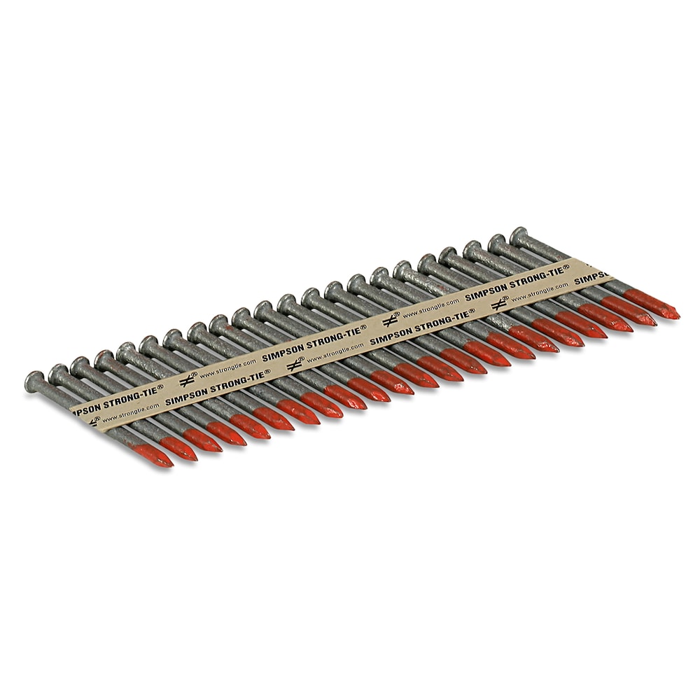 Clou de connecteur à tige lisse SCN Strong-Drive, 33 degrés, 0,162 po x 2 1/2 po, HDG (500 Qté)