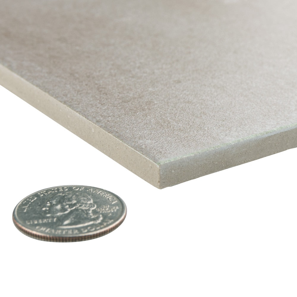 Sample - Matter Taupe 6-inch x 6-inch Porcelain Floor and Wall Tile