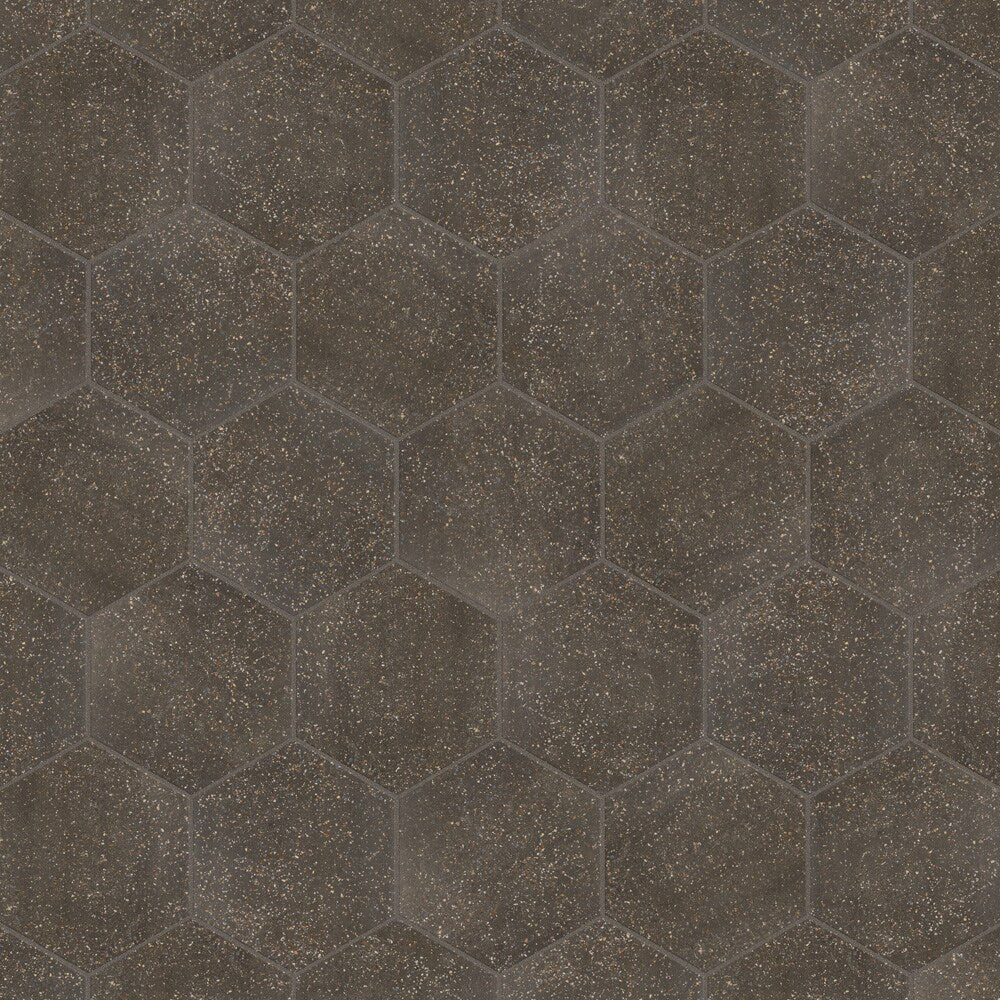 Sample - Palazzo Hex Colori 7-inch x 8-inch Porcelain Floor and Wall Tile