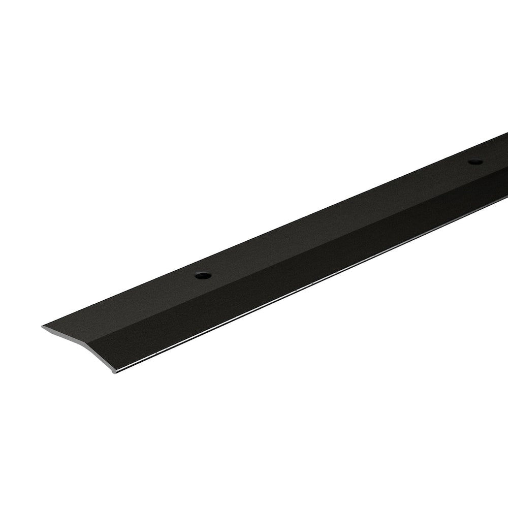 Matte Black 1 ft. ½-inch x 6 ft. Aluminum Moulding Equalizer