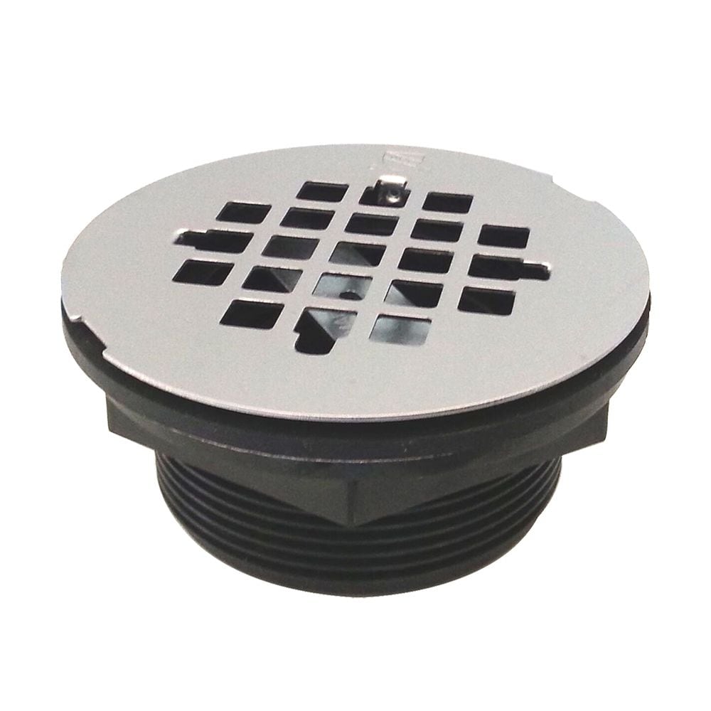 2" ABS Solvent Weld Shower Drain with Snap In Strainer