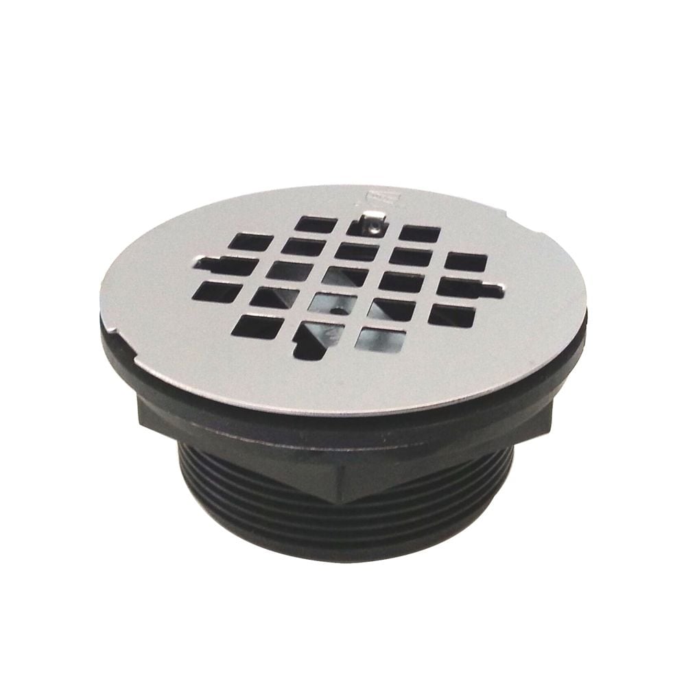 2" PVC No Caulk Shower Drain