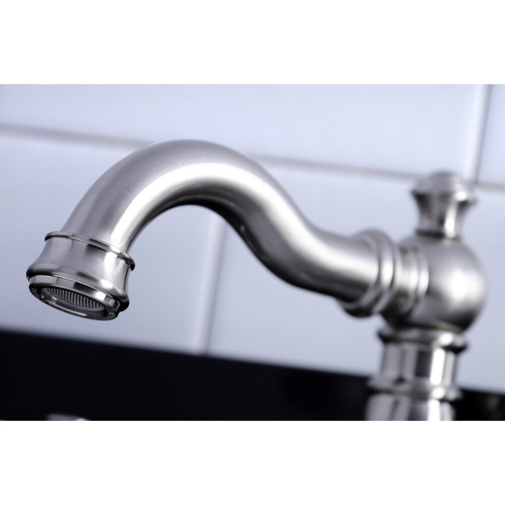 Classic 8 inch Widespread 2-Handle Bathroom Faucet in Brushed Nickel