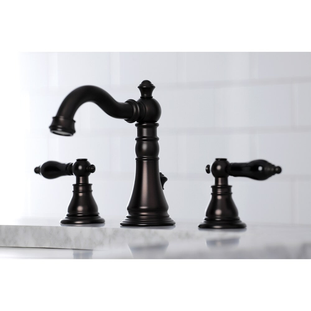 Robinet de salle de bain à 2 poignées Duchess Classic de 8 pouces en bronze huilé
