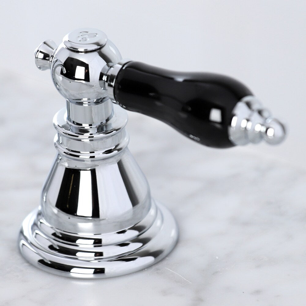 Robinet de salle de bain à 2 poignées Duchess de 8 pouces en chrome poli