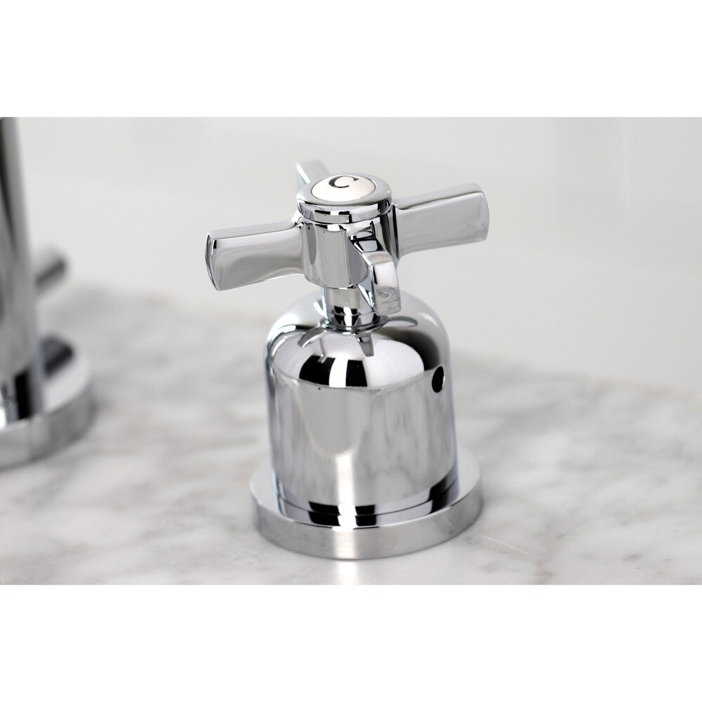 Millennium 8 inch Widespread 2-Handle Bathroom Faucet in Polished Chrome