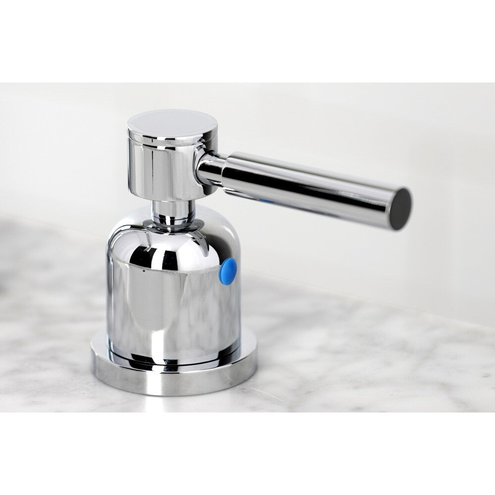 Robinet de salle de bain à 2 poignées Concord de 8 pouces en chrome poli