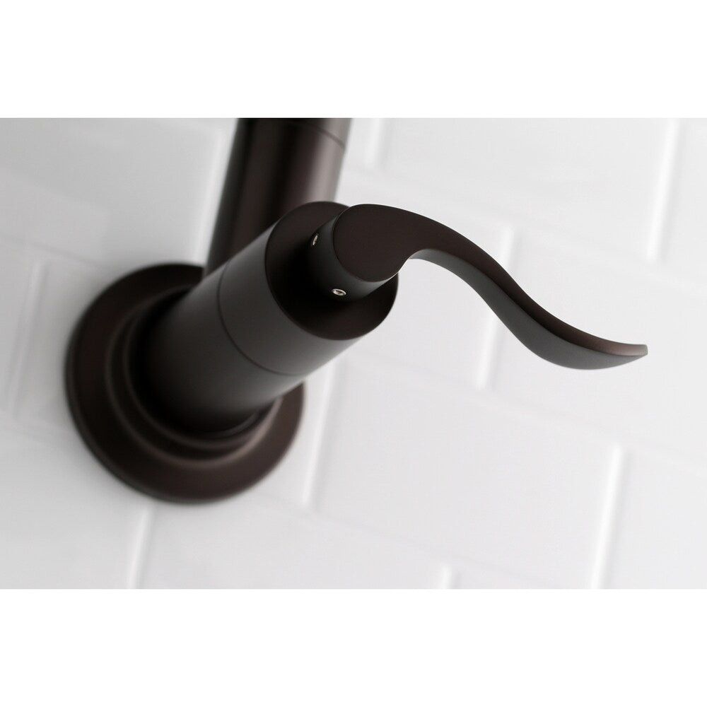 NuWave Wall Mount Pot Filler Kitchen Faucet in Oil Rubbed Bronze