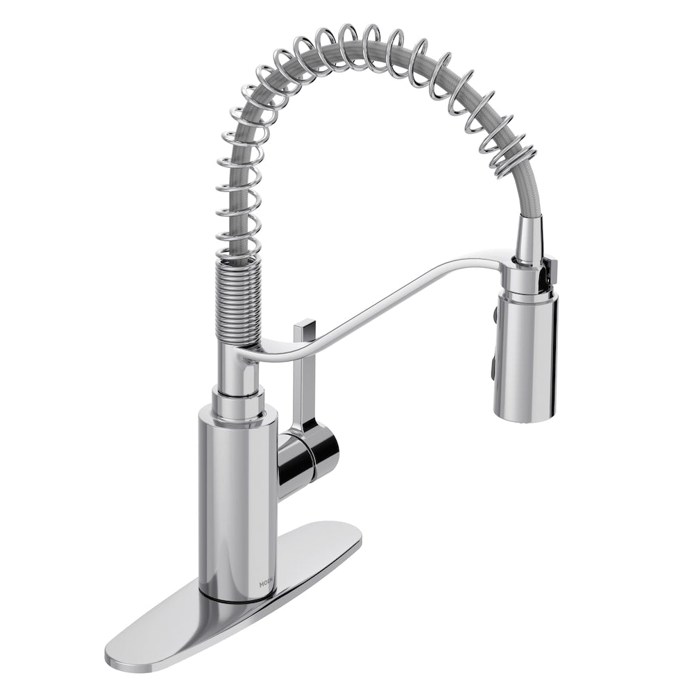Robinet de cuisine à bec rétractable Genta LX en chrome