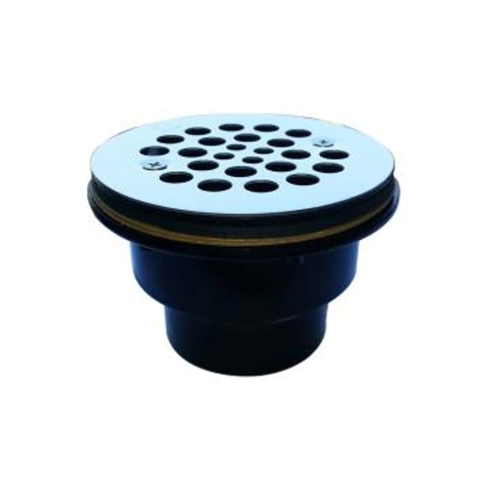 2" ABS Solvent Weld Shower Drain with Receptor Base