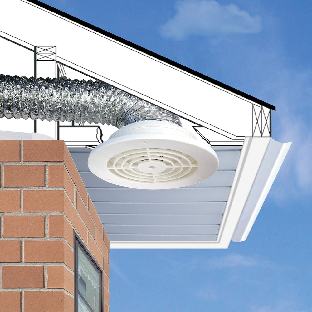 4-inch to 6-inch Soffit Exhaust Vent