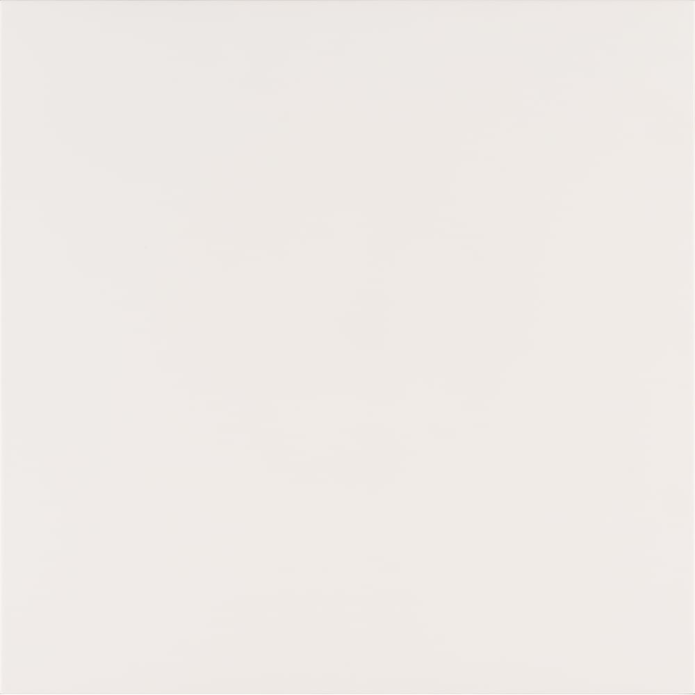 Carrelage mural et de sol en céramique mat Misty White de 12 po x 12 po