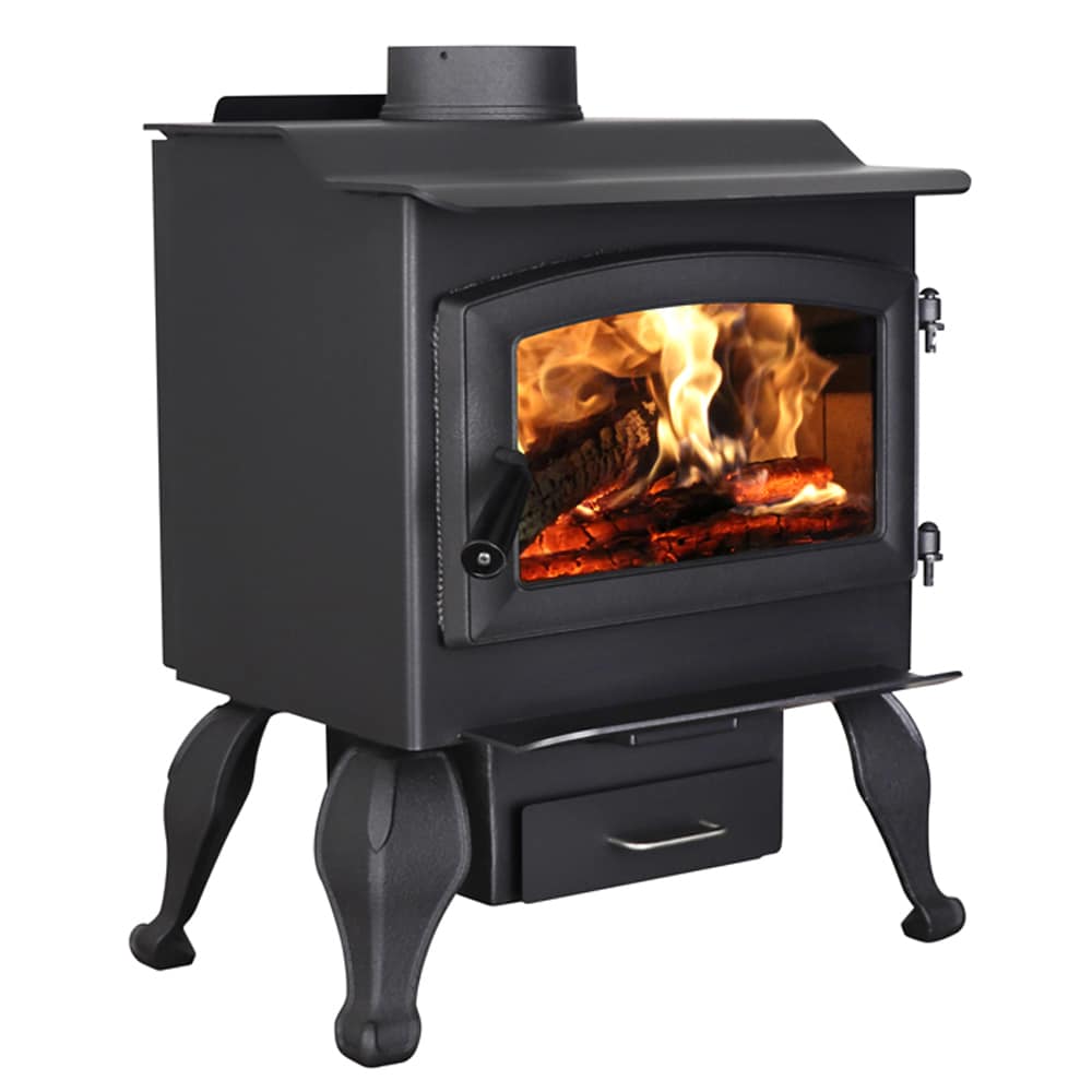 1,200 Sq. Ft. Wood Stove with Legs