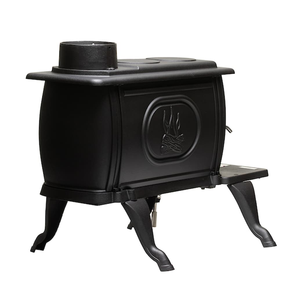 900 Sq. Ft. Cast Iron Log Wood Stove