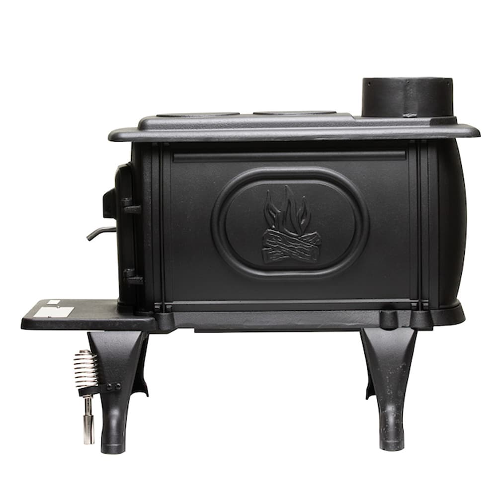 900 Sq. Ft. Cast Iron Log Wood Stove