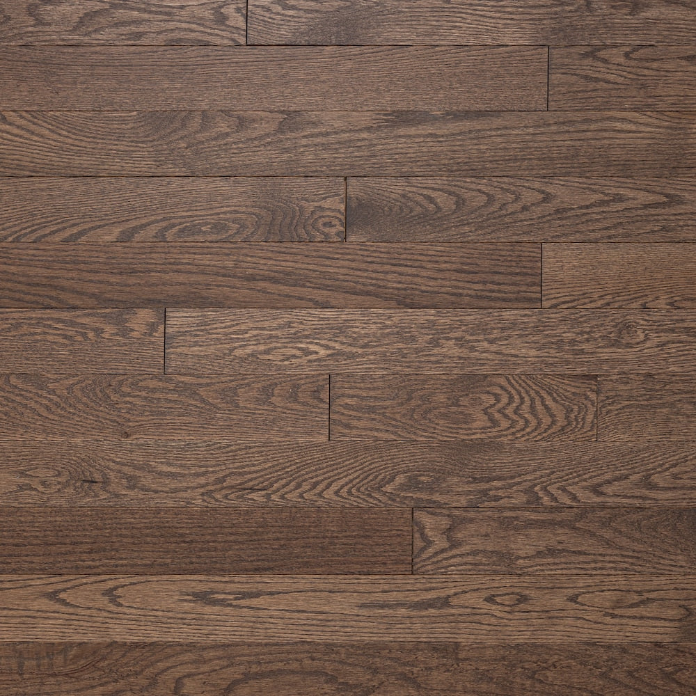 Plancher, bois franc massif, 3/4 po x 4 1/4 po x RL, Chêne rouge Tremblant (20 pi2/boîte)