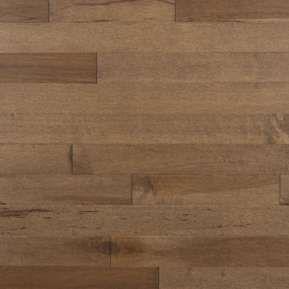 Plancher, bois franc massif Forion, 3/4 po x 4 1/4 po x RL, Érable argenté (20 pi2/boîte)