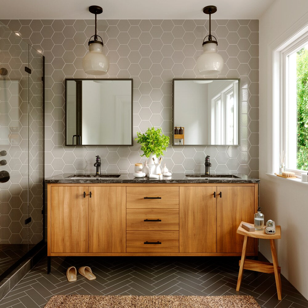 Dartford Single Hole Single Handle Basin Bathroom Faucet with Matching Pop-up Drain in Matte Black