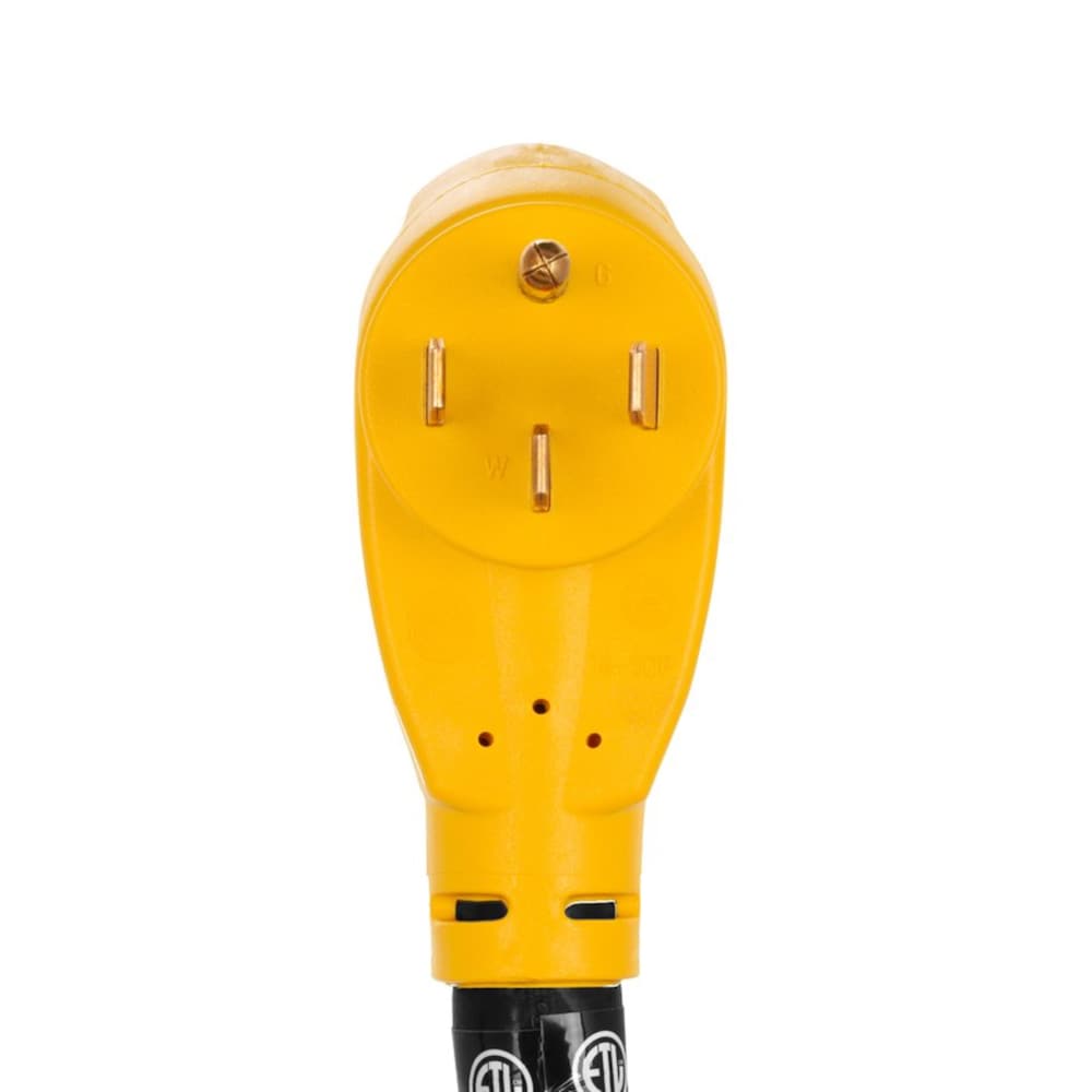 Heavy-Duty 50-Amp RV Extension Cord with Power Grip Handles, 15-Foot