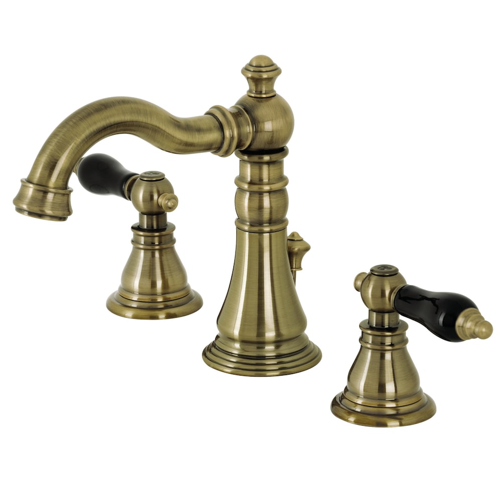 Duchesse - Robinet de salle de bain classique à 2 poignées de 8 pouces en laiton antique