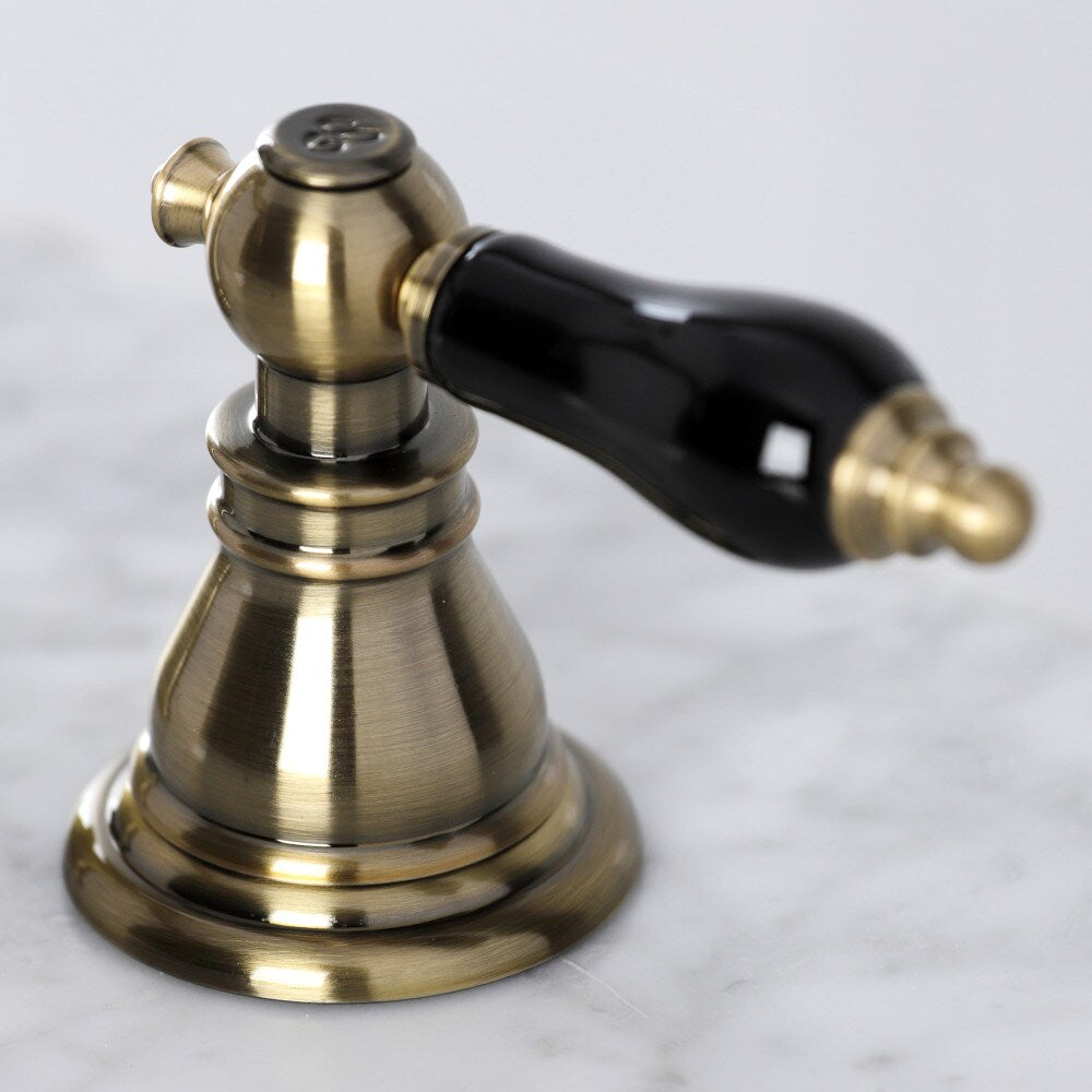 Duchesse - Robinet de salle de bain classique à 2 poignées de 8 pouces en laiton antique