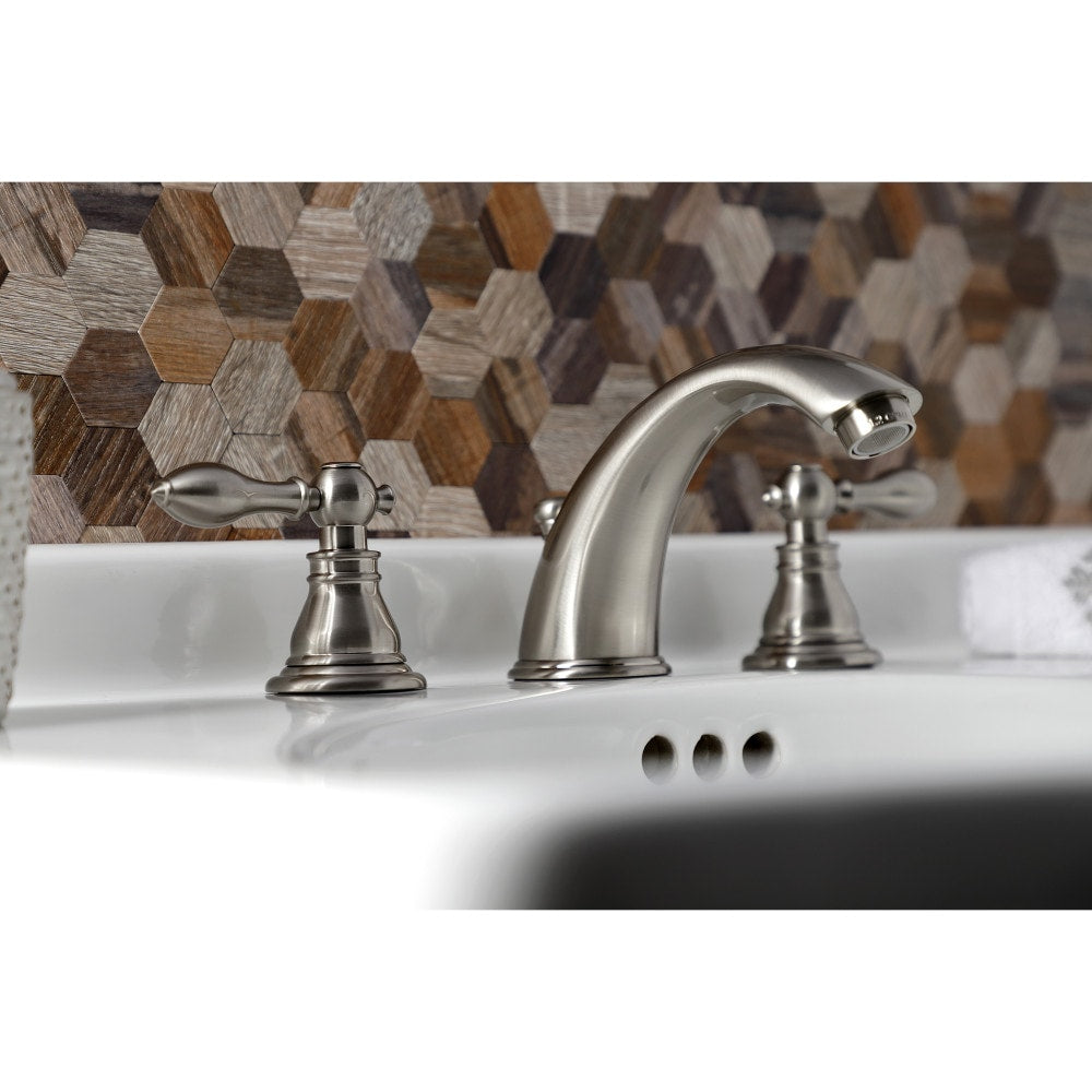 American-Classic 8 inch Widespread 2-Handle Bathroom Faucet in Brushed Nickel