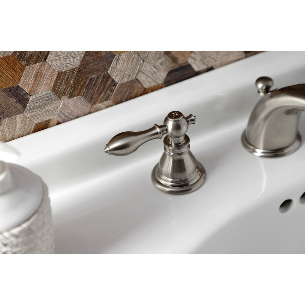 American-Classic 8 inch Widespread 2-Handle Bathroom Faucet in Brushed Nickel