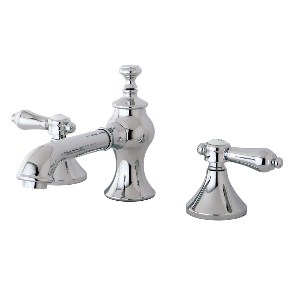 Robinet de salle de bain à 2 poignées Heirloom de 8 pouces en chrome