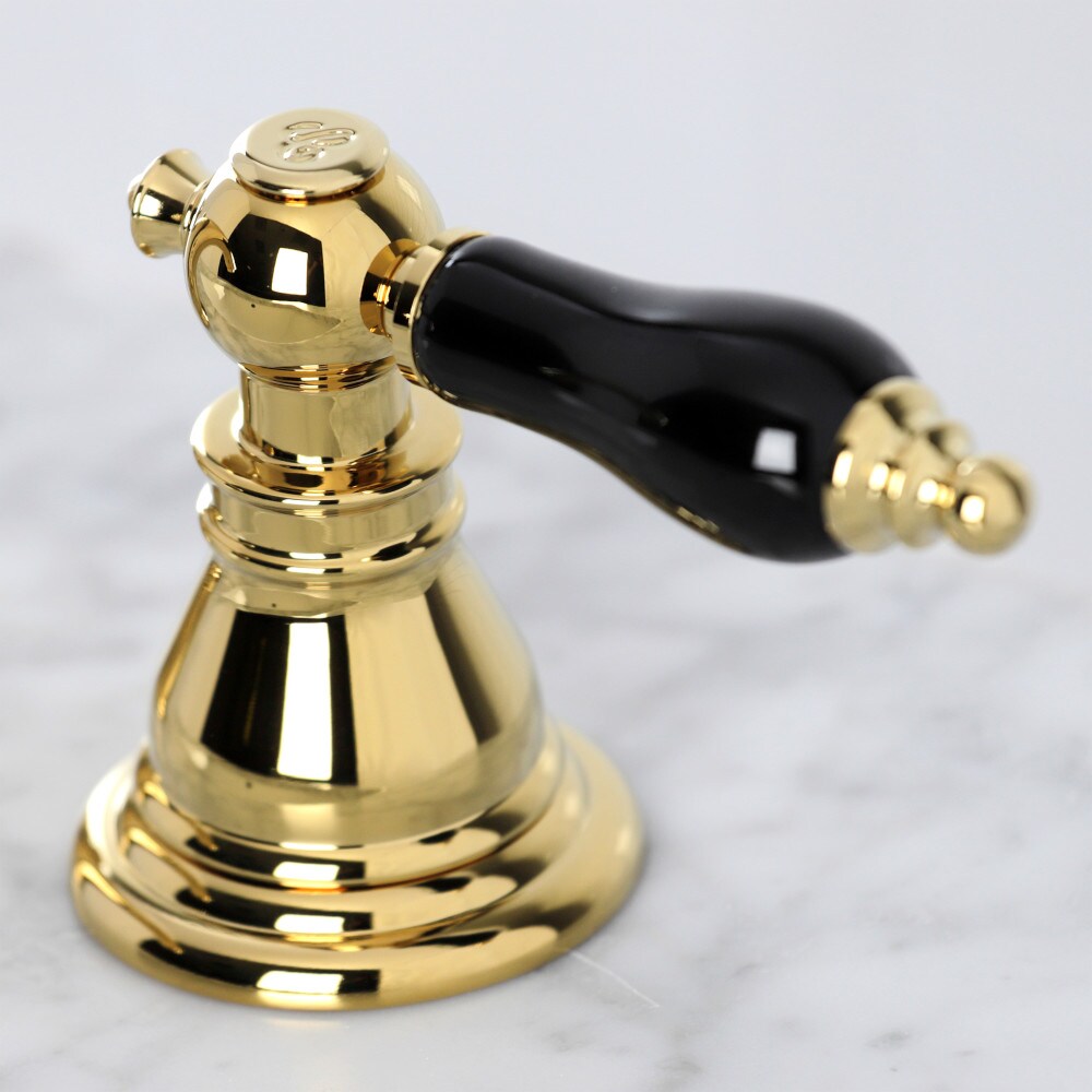 Duchess Classic 8 inch Widespread 2-Handle Bathroom Faucet in Polished Brass