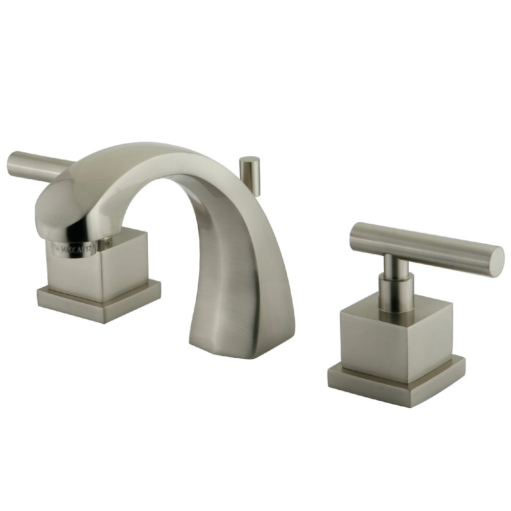 Claremont 8 inch Widespread 2-Handle Bathroom Faucet in Brushed Nickel