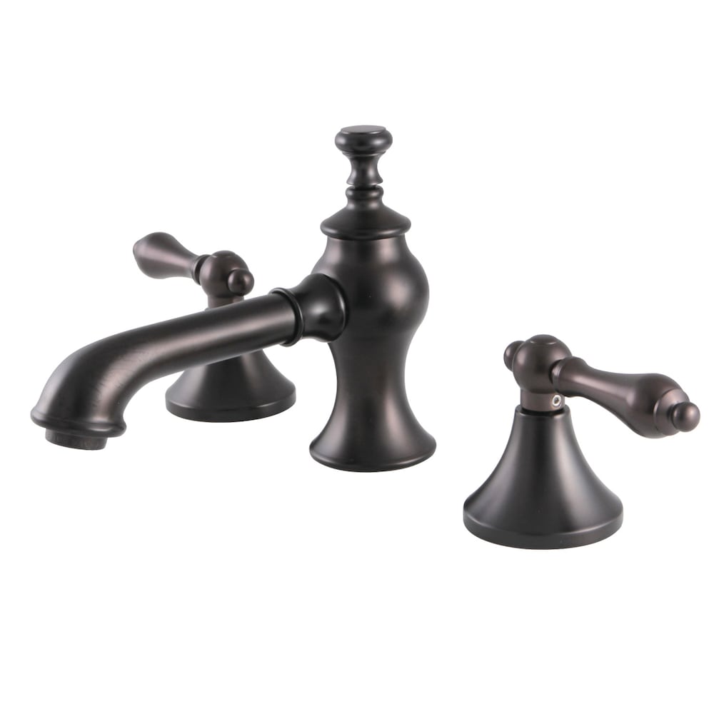 Vintage 8 inch Widespread 2-Handle Bathroom Faucet in Oil Rubbed Bronze