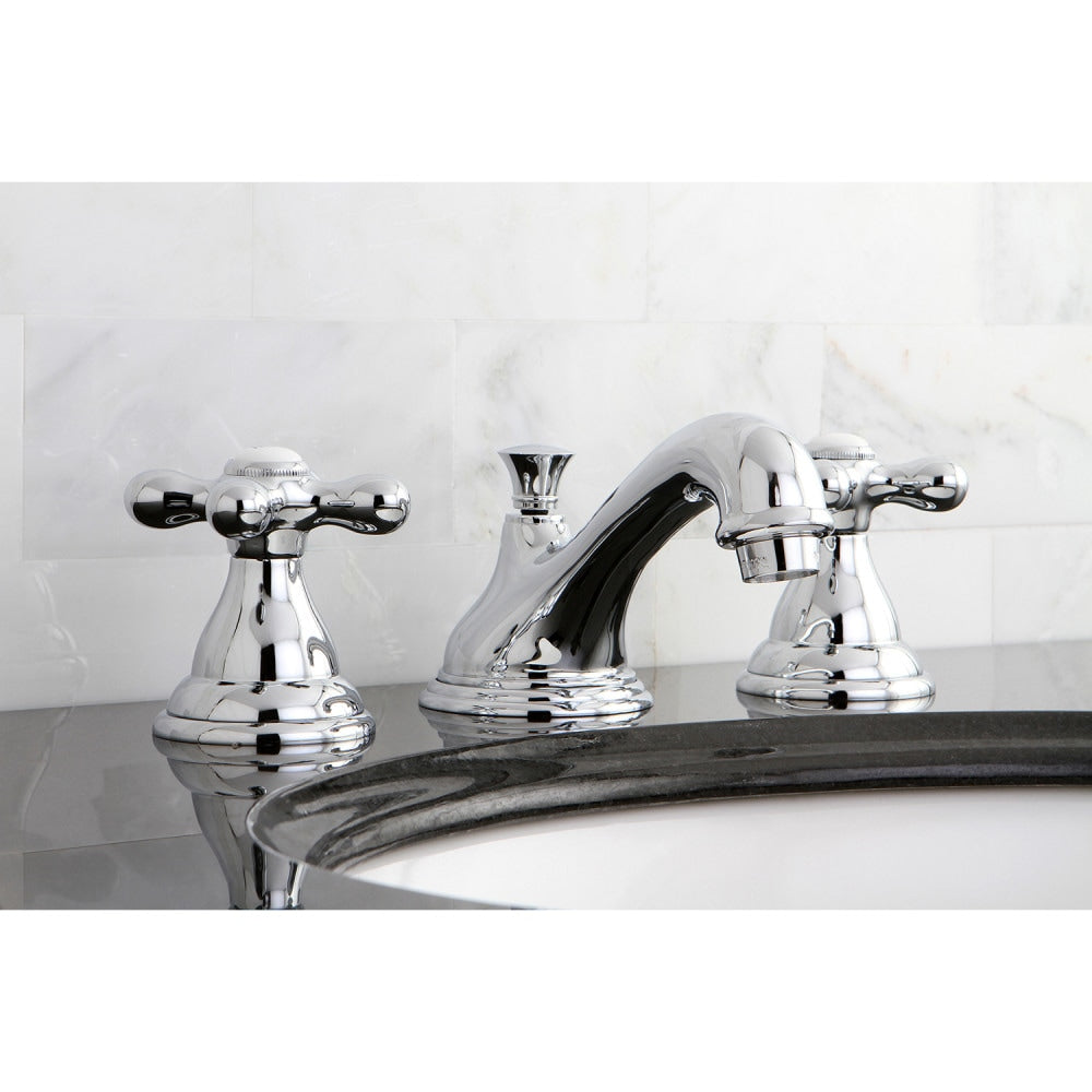 Royale 8 inch Widespread 2-Handle Bathroom Faucet in Chrome